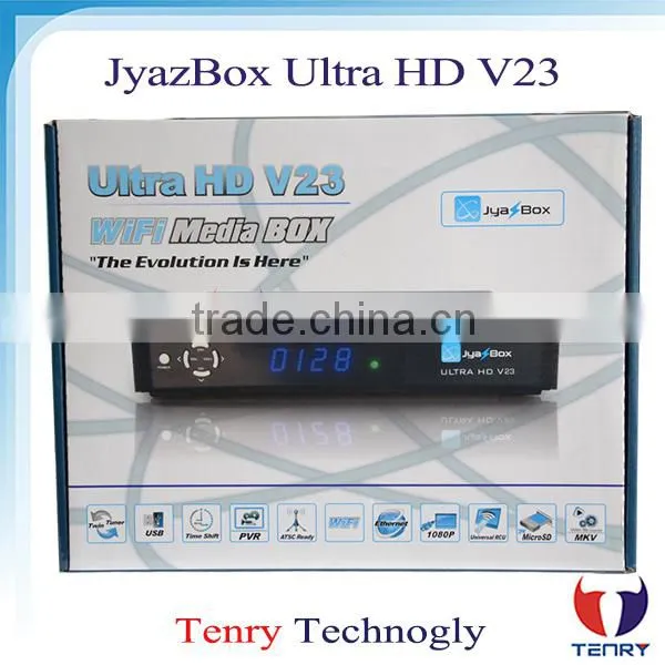 Jyazbox Ultra hd V23 FTA Receiver With JB200 8PSK Wifi Jyazbox V23