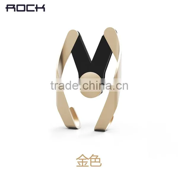 ROCK Car Mount Air Vent Phone Holder For IPhone 6s 6Plus Samsung Holder Stand Fashion Stents Mount MT-5681 photo-2
