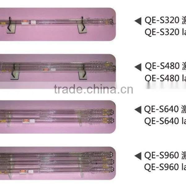 QE-S Series 300w 400w and 600w CO2 ( Carbon Dioxide ) Laser Glass Tube Quality Choice photo-2