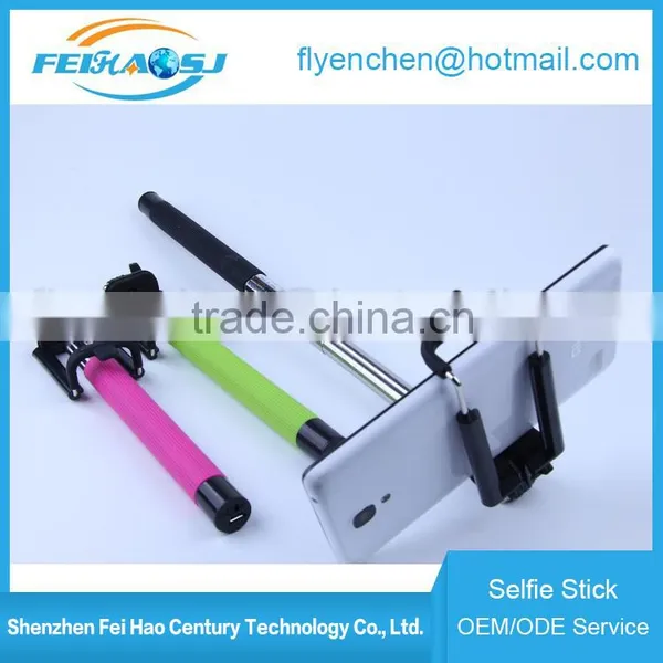 2016 Wholesale 360 Rotating Degree Bluetooth Selfie Stick , Extendable Monopod Selfie Stick for Phone photo-2