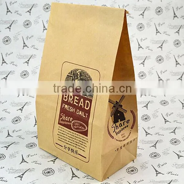 Cheap Wholesale High Quality Lamination Bread Paper Bag photo-3