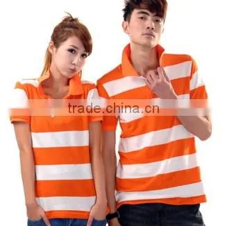 Low Price Cotton Striped Wholesale Polo Shirt for Couple Polo Shirt Import photo-2