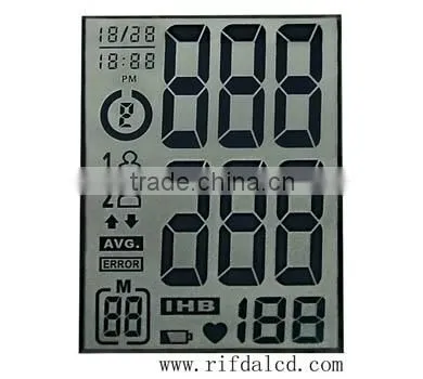 LCD for Digital Arm Type Blood Pressure Monitor