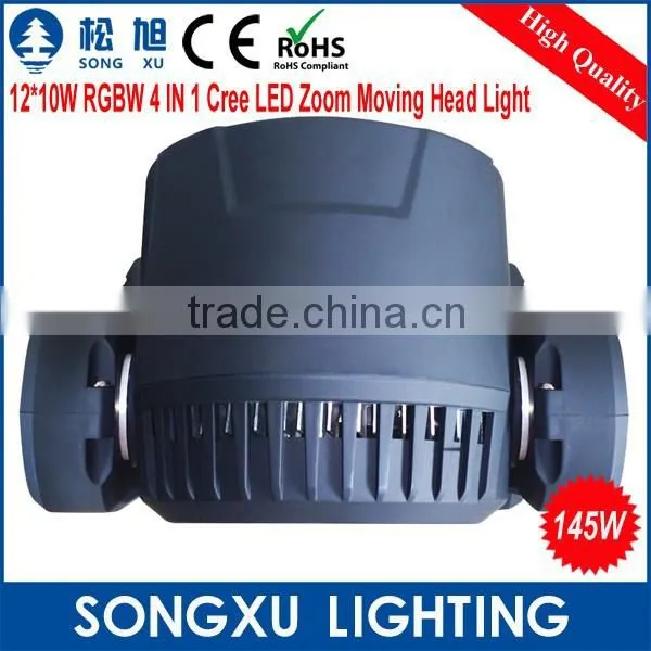 12x10w Rgbw 4in1 Sharpy Zoom Led Moving Head Light Stage Light photo-6
