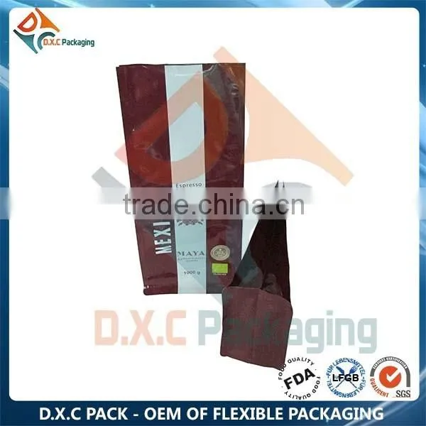 Flat Base Pouch Pocket Zip Rice Plastic Bag photo-2