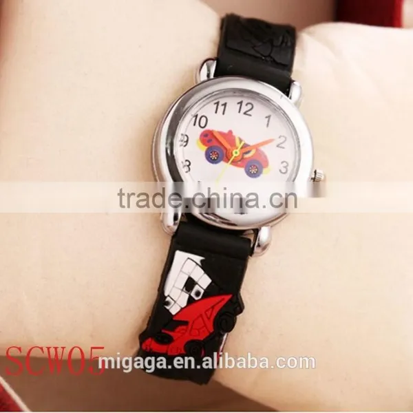 Fashion Slap Watches Children Cartoon Slap Silicone Watches for Kids