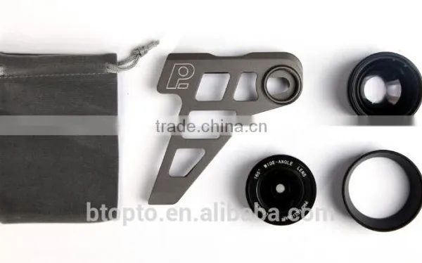 Smartphone Camera Lens Kit for iPhone 6 , Wide-angle and Telephoto, Aluminum,Retail Packaging