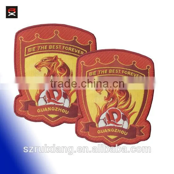 2015 High Density Quality Polyester Woven Iron on Patch photo-5
