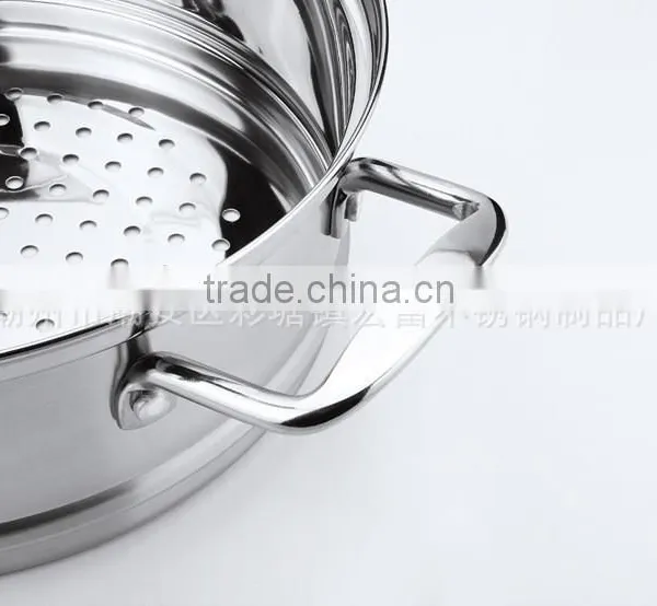 Stainless Steel Kitchenware and Cookware Food Display Steamer Utensil Set photo-6