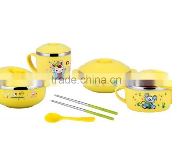 New Products 2015 for Kids Stainless Steel Mixing Bowl Set photo-2