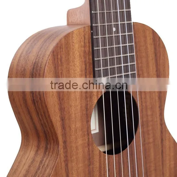 High Grade All Koa Body 30inch Guitalele,6 Strings Ukulele,mini Guitars photo-3