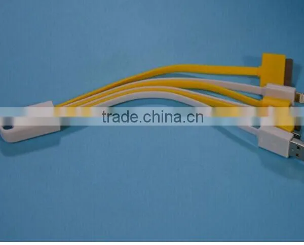 Multi-function Usb Charger Cable for IPhone 5 for IPhone 4 Micro Mini and Type c photo-4