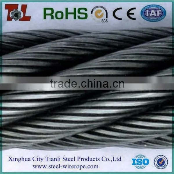 Good Quality 6x19S+IWRC Ungalvanized Steel Wire Rope photo-3