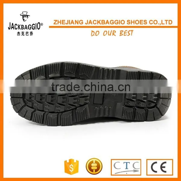 Waterproof Black Leather Oil and Acid Resistant Industrial Safety Shoes Slip Resistant Safety Footwear photo-5