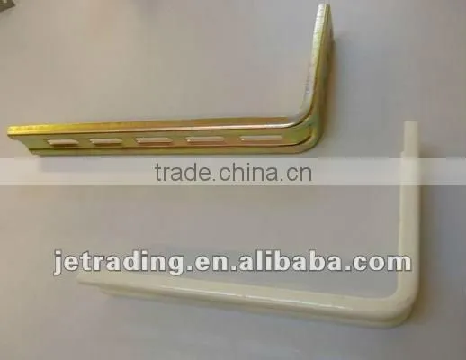 L shape galvanized bracket JE-A1201 for curtain rod