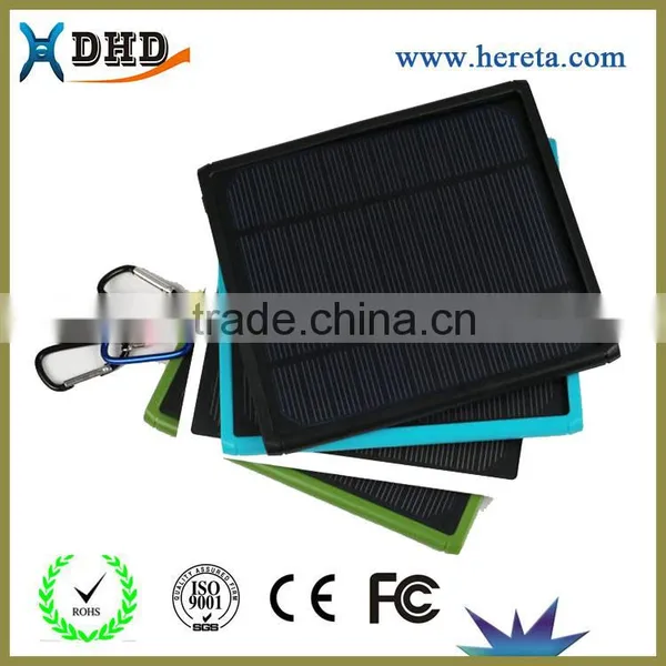 Newest Style 30000mah Dual Usb Portable Solar Panel Power Bank photo-2