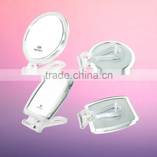 Folding Makeup Mirror Plastic Hanging Mirror Portable Folding Mirrors photo-4