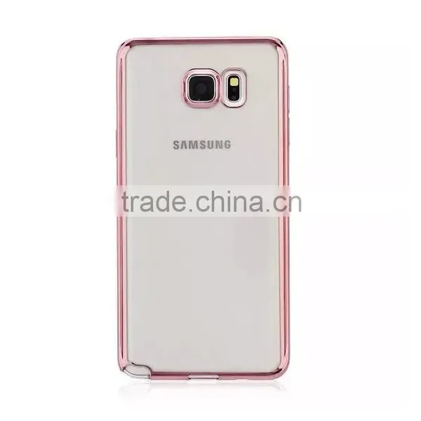 For Samsung Note 5 Electroplate Tpu Case,soft Tpu Case photo-2