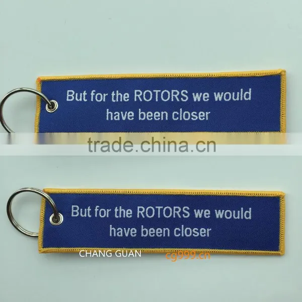 The Cheap Personalized Woven Label Key Chains photo-3