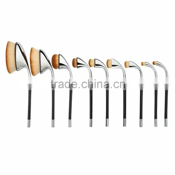 Soft Rose Gold Cosmetic Brush Set New Design photo-2