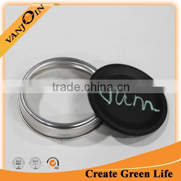 70mm Black Writing Lids For Mason Jar Cheap Price photo-6