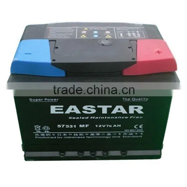 Good Quality Auto 12v 75ah MF Car Battery Manufacturer photo-2