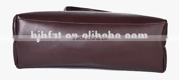 Newest Design Simple and Elegant Genuine Leather Handbag photo-4