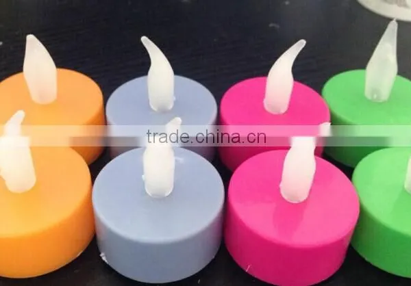 colored led candle battery operated nice decoration