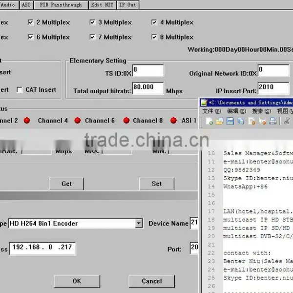 Digital Headend 8hdmi Streaming Encoder (HDCP/volume Edit,8*HDMI+ASI In,ASI+IP(1*MPTS/8*SPTS) Out) photo-5