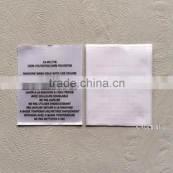 Zhejiang Garment Washing Care Label Tag for Children's Jeans photo-3