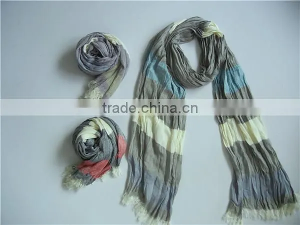 100% Knitted Viscose Woven Scarf