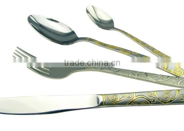 Italian Cutlery Stainless Steel Silver Hotel Flatware Set photo-4