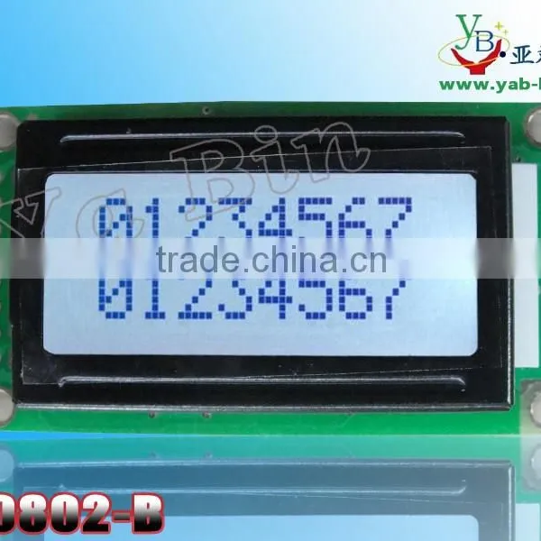8x2 Lcd Module Can Choose Blue Yellow or Gray Color photo-3