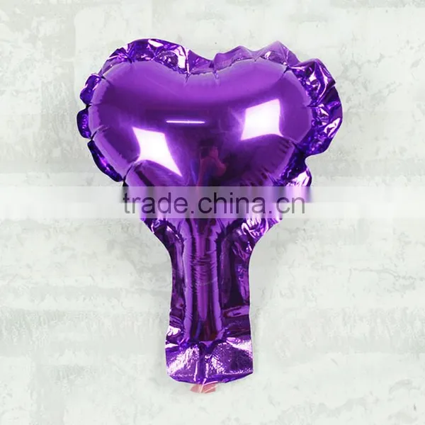 Wholesale Inflatable 5Inch Heart Shaped Foil Balloon For Wedding Decoration photo-5