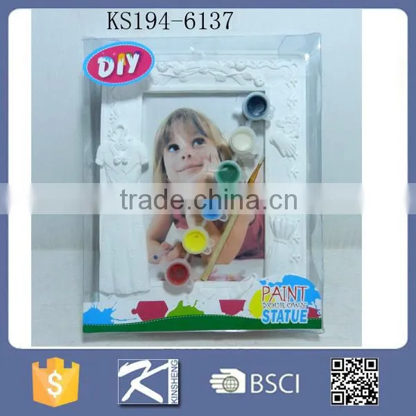 Wholesale Ceramic Photo Frame Design Diy Drawing Painting Toys Set photo-2