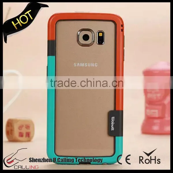 Mix Color Soft Silicone Bumper For Samsung Galaxy S6 photo-6