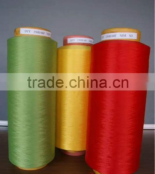 DTY DOPE DYED YARN