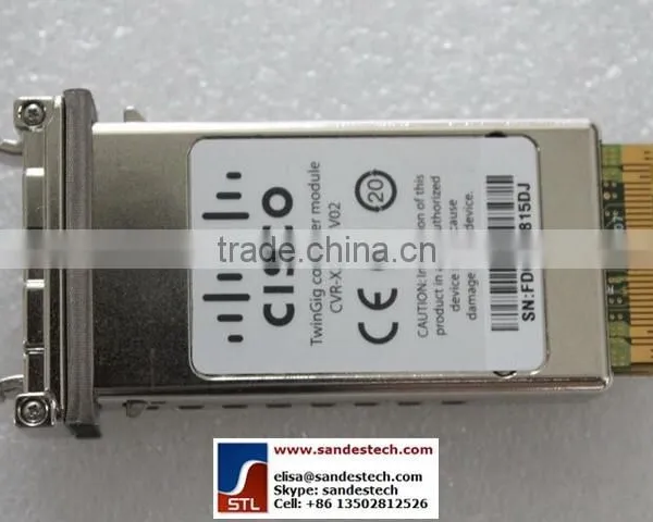 CISCO CVR-X2-SFP V02 X2 10G CVR-X2-SFP= TwinGig Converter Module CISCO Optical Transceiver photo-2