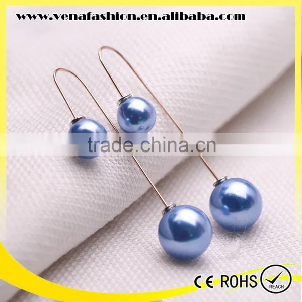 Manufacturer Double Pearl Latest Design of Pearl Earring Quality Choice photo-5