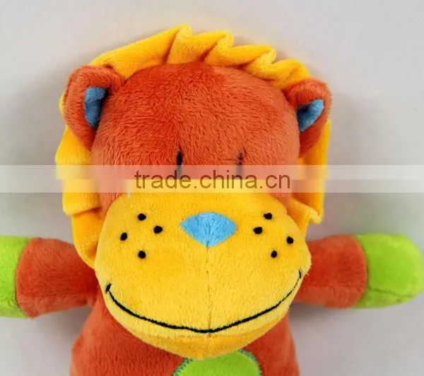 Luckiplus Hot Sale First Class Orange and Green Lion Wonderful Color Macthing Safe Technology Toy For Kids photo-3