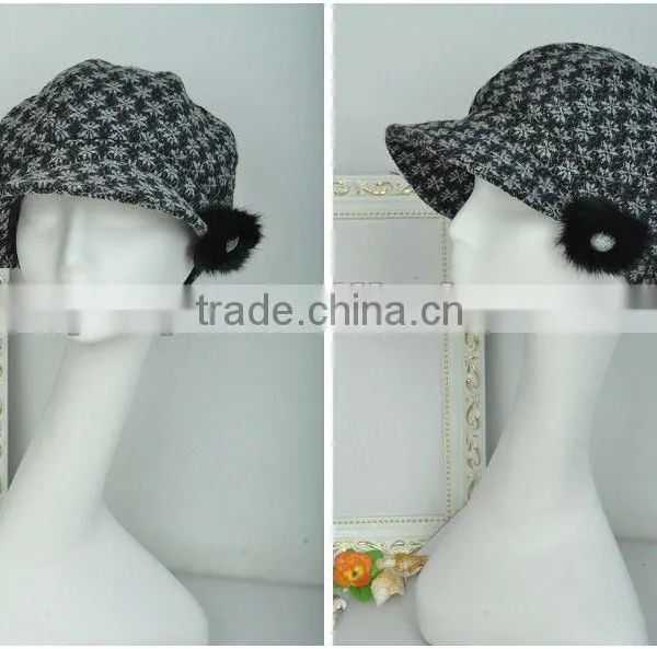Pattern Knitted Hats for GIRL