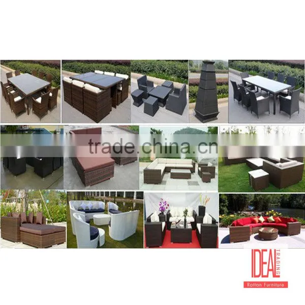 Outdoor Modern Rattan Wicker Garden Set / Outdoor Wicker Furniture