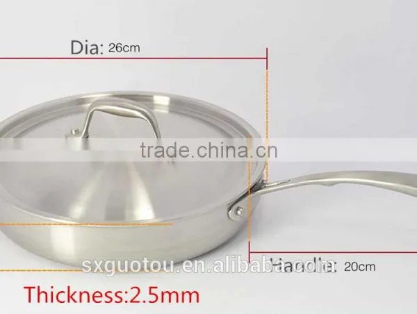 Best Stainless Steel Non-stick Frying Pan High Quality
