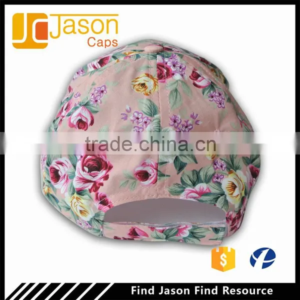 Pink Color Full Printing 6 Panel Cap photo-3