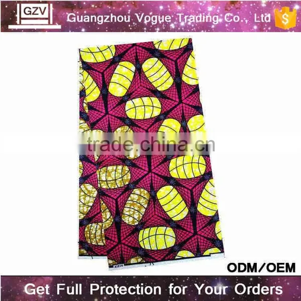 Hot Sale Vogue Brand High Quality 100% Cotton African Fabrics Daviva photo-4