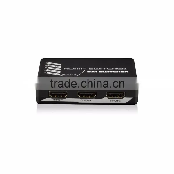 New HDMI Switch 5 Ports 5 Input 1 Output 4K@60Hz IR Control photo-4