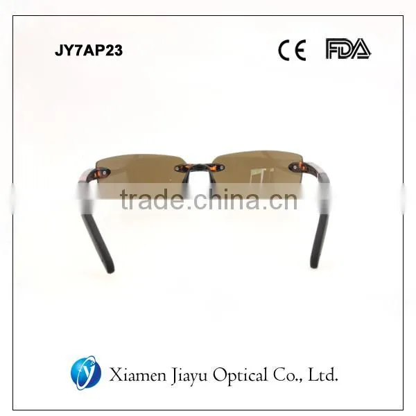 Fashion Rimless Plastic Sunglass photo-5