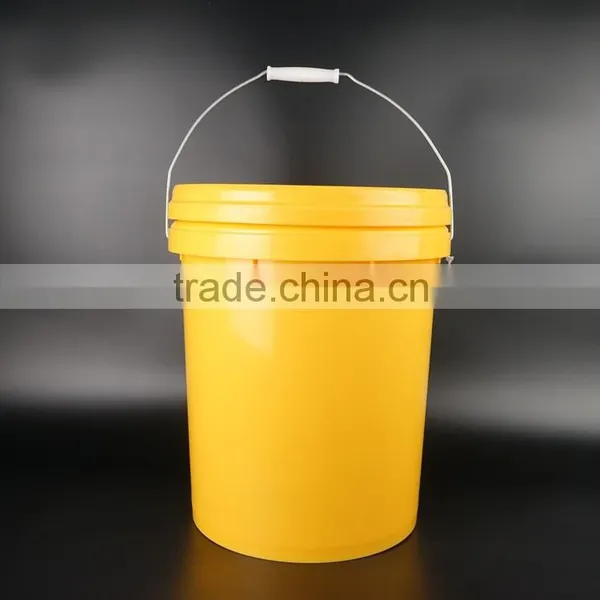 5 Gallon Plastic Barrel, PP Material Buckets, Plastic Packaging Lubricant Pail With Lid photo-2