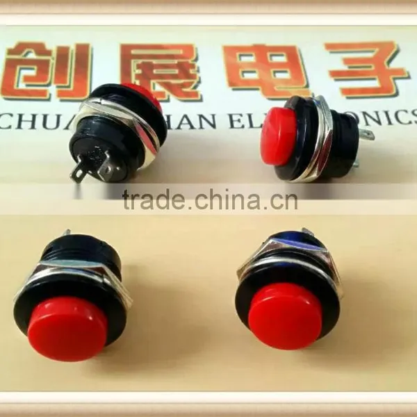 Chzjcz/Red Light Illuminated 2 Position ON-OFF SPST Round Boat Rocker Switch photo-6