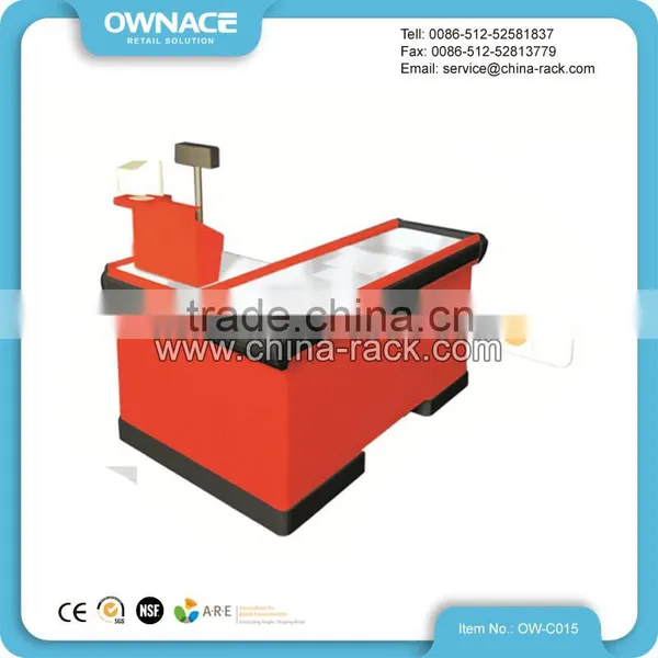 New Style Supermarket Cashier Counter Table photo-3